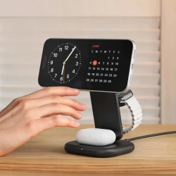 Satechi 3w1 Qi2 25W Charging Stand składana ładowarka bezprzewodowa Qi2