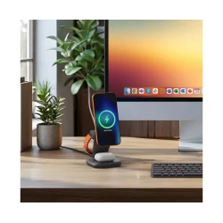 Satechi 3w1 Qi2 25W Charging Stand składana ładowarka bezprzewodowa Qi2