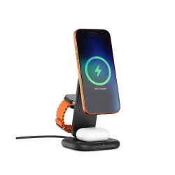 Satechi 3w1 Qi2 25W Charging Stand składana ładowarka bezprzewodowa Qi2