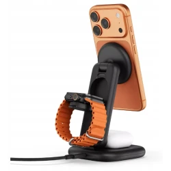 Satechi 3w1 Qi2 25W Charging Stand składana ładowarka bezprzewodowa Qi2