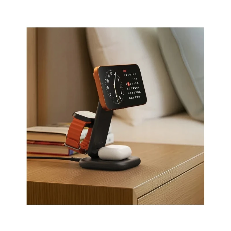 Satechi 3w1 Qi2 25W Charging Stand składana ładowarka bezprzewodowa Qi2