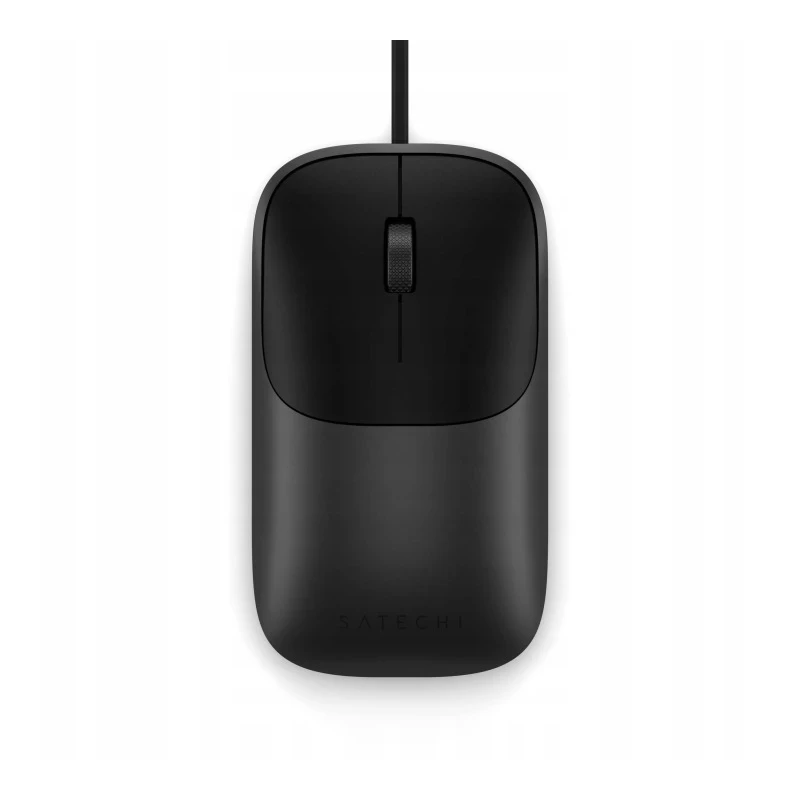 Satechi Slim LX Wired Mouse - mysz optyczna USB-A/USB-C (space black)