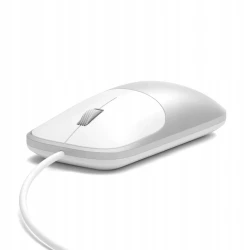 Satechi Slim LX Wired Mouse - mysz optyczna USB-A/USB-C (silver)