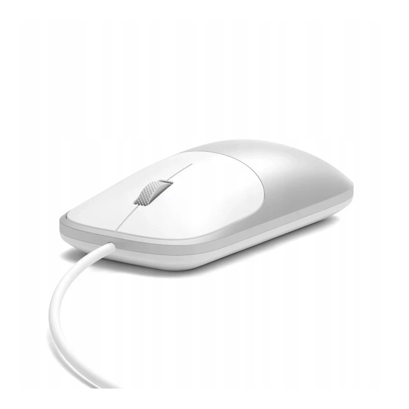 Satechi Slim LX Wired Mouse - mysz optyczna USB-A/USB-C (silver)