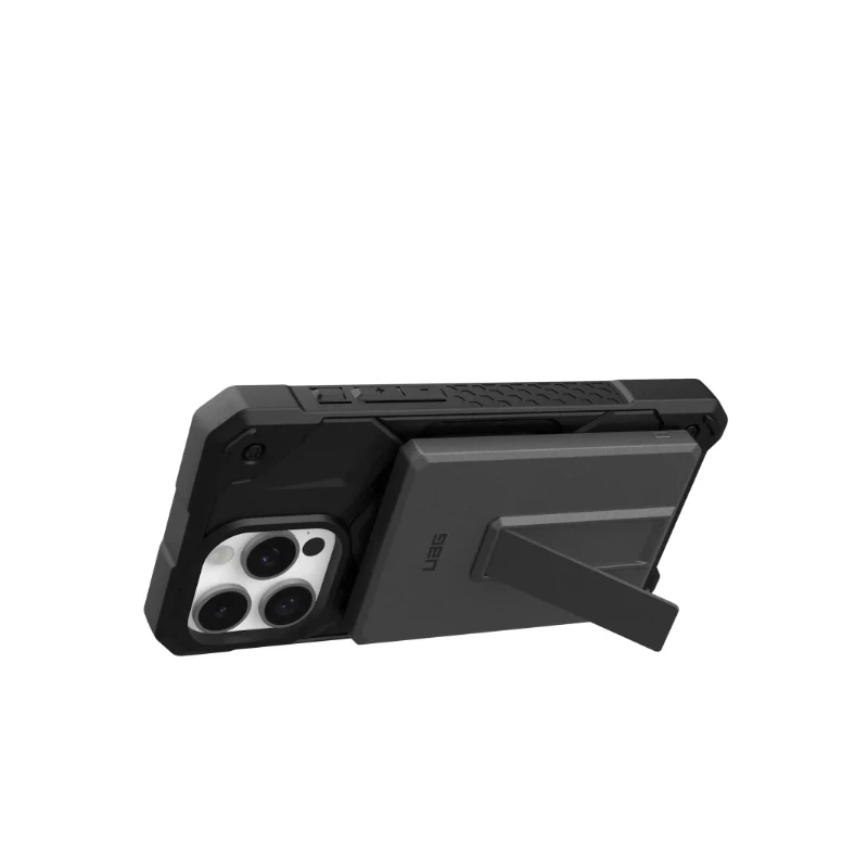 UAG Ultra Slim 5K - powerbank 5000 mAh z podstawką, ładowanie bezprzewodowe 10W, kompatybilny z MagSafe, kabel w zestawie (black