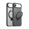 TORRAS Ostand Spin mocne stylowe etui iPhone 17 Air MagSafe podstawka 360° (black)