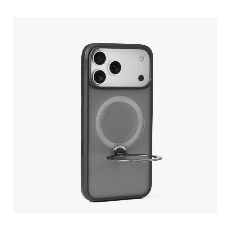 TORRAS Ostand Spin - etui do iPhone 17 Pro Max kompatybilne z MagSafe (black)