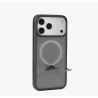TORRAS Ostand Spin mocne stylowe etui iPhone 17 ProMax MagSafe podstawka360 (black)