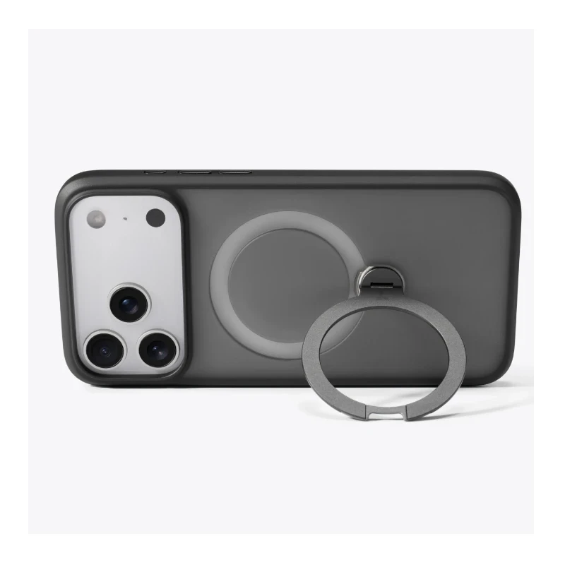 TORRAS Ostand Spin - etui do iPhone 17 Pro Max kompatybilne z MagSafe (black)