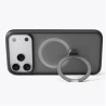 TORRAS Ostand Spin mocne stylowe etui iPhone 17 ProMax MagSafe podstawka360 (black)
