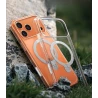 TORRAS Ostand Spin mocne stylowe etui iPhone 17 Pro MagSafe podstawka 360° (clear)