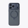 TORRAS Ostand Spin mocne stylowe etui iPhone 17 Pro MagSafe podstawka 360° (midnight blue)