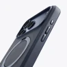 TORRAS Ostand Spin mocne stylowe etui iPhone 17 Pro MagSafe podstawka 360° (midnight blue)