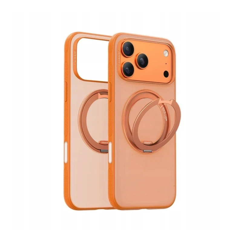 TORRAS Ostand R Fitness - etui do iPhone 17 Pro Max kompatybilne z MagSafe (energy orange)