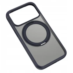 TORRAS Ostand Pro mocne etui nowoczesne iPhone 17 ProMax MagSafe podstawka (black)