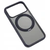 TORRAS Ostand Pro mocne etui nowoczesne iPhone 17 ProMax MagSafe podstawka (black)