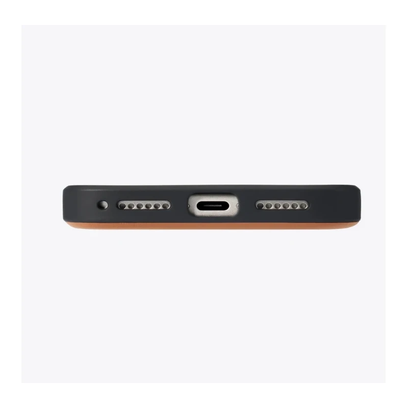 TORRAS QPro Leather - etui do iPhone 17 Pro Max kompatybilne z MagSafe (ivory black)