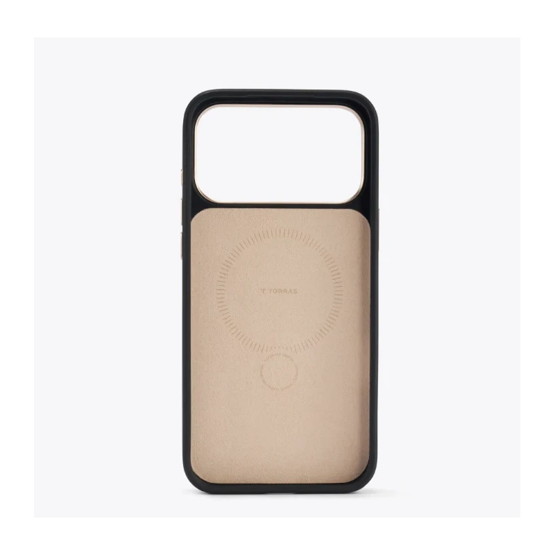TORRAS QPro Leather - etui do iPhone 17 Pro kompatybilne z MagSafe (amber brown)
