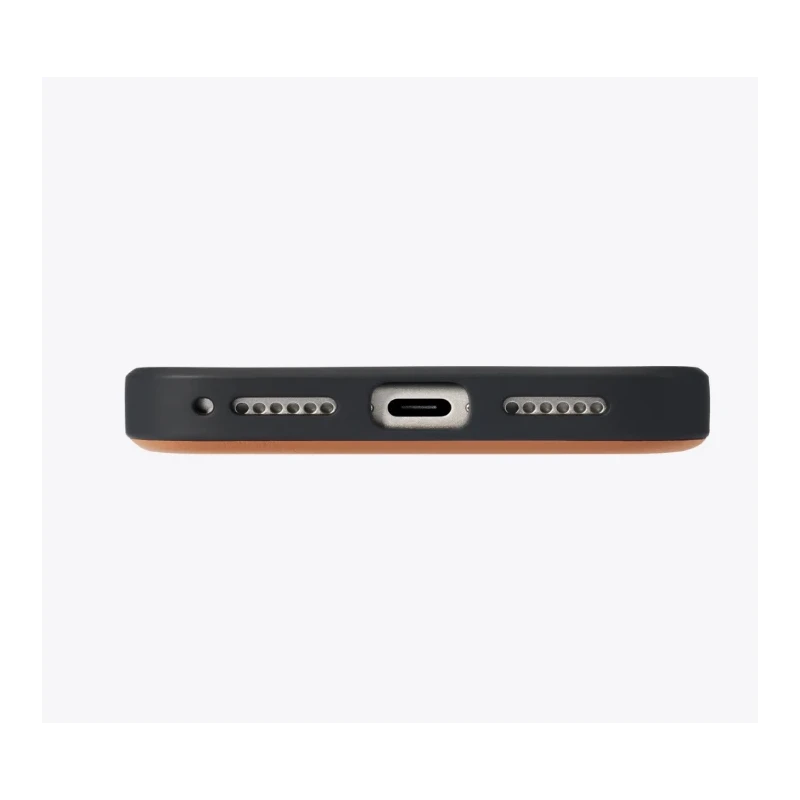 TORRAS QPro Leather - etui do iPhone 17 Pro kompatybilne z MagSafe (amber brown)