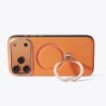 TORRAS QPro Leather etui skóra wegańska iPhone 17 ProMax MagSafe podstawka (amber brown)