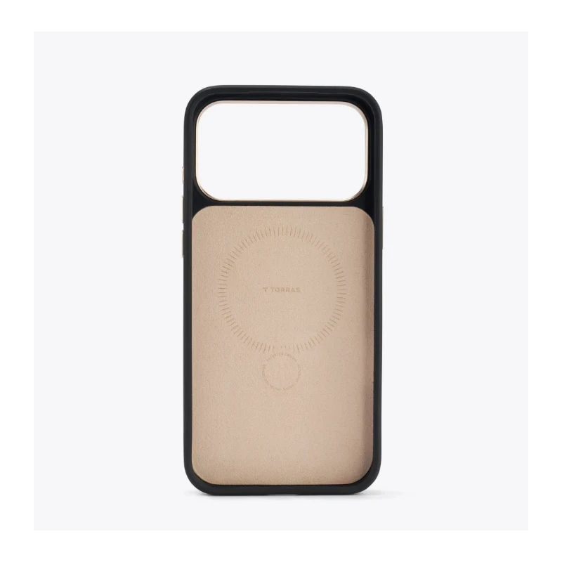 TORRAS QPro Leather - etui do iPhone 17 Pro Max kompatybilne z MagSafe (amber brown)
