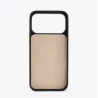 TORRAS QPro Leather etui skóra wegańska iPhone 17 ProMax MagSafe podstawka (amber brown)