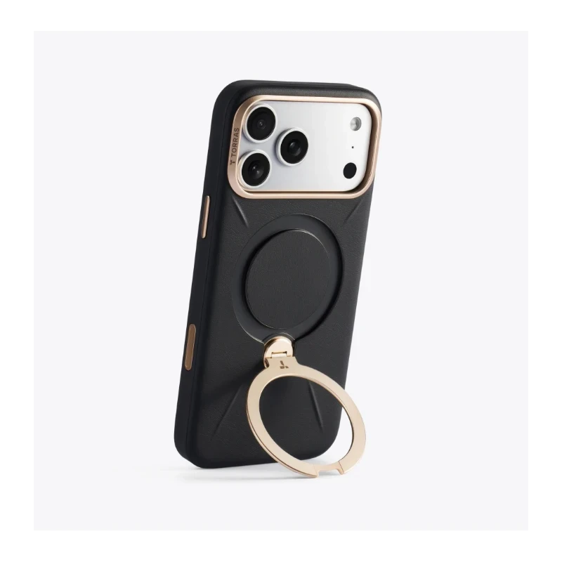TORRAS QPro Leather - etui do iPhone 17 Pro Max kompatybilne z MagSafe (tarocco)