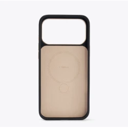 TORRAS QPro Leather etui skóra wegańska iPhone 17 ProMax MagSafe podstawka (tarocco)