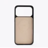 TORRAS QPro Leather etui skóra wegańska iPhone 17 ProMax MagSafe podstawka (tarocco)
