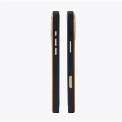 TORRAS QPro Leather etui skóra wegańska iPhone 17 Pro MagSafe podstawka 360 (tarocco)