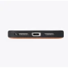 TORRAS QPro Leather etui skóra wegańska iPhone 17 Pro MagSafe podstawka 360 (tarocco)