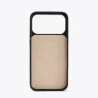 TORRAS QPro Leather etui skóra wegańska iPhone 17 ProMax MagSafe podstawka (pearl gray)