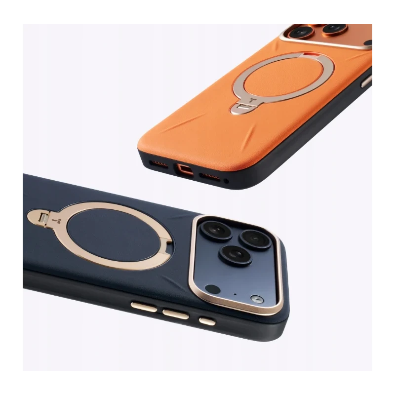 TORRAS QPro Leather - etui do iPhone 17 Pro Max kompatybilne z MagSafe (pearl gray)