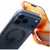 TORRAS Ostand Spin Air odporne etui iPhone 17 Pro MagSafe z podstawką 360° (horizon orange)