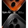 TORRAS Ostand Spin Air odporne etui iPhone 17 Pro Max MagSafe z podstawką (shadow black)
