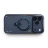 TORRAS Ostand Spin Air odporne etui iPhone 17 Pro MagSafe z podstawką 360° (midnight blue)