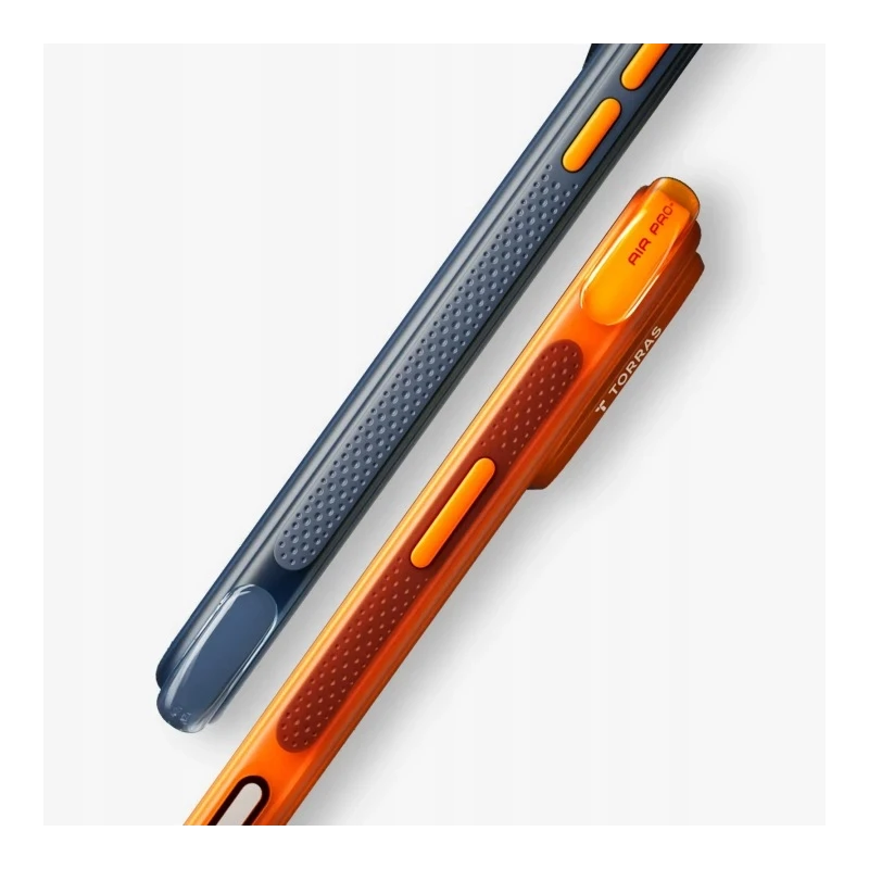 TORRAS Ostand Spin Air - etui do iPhone 17 Pro Max kompatybilne z MagSafe (horizon orange)