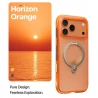 TORRAS Ostand Spin Air odporne etui iPhone 17 Pro Max MagSafe z podstawką (horizon orange)