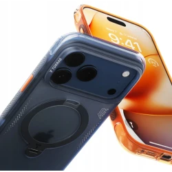 TORRAS Ostand Spin Air odporne etui iPhone 17 Pro Max MagSafe z podstawką (horizon orange)