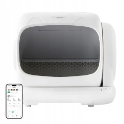UbPet C41 samoczyszcząca smart kuweta dla kilku kotów do 13,5 kg aplikacja