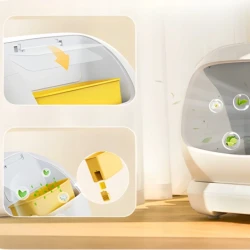 UbPet C41 samoczyszcząca smart kuweta dla kilku kotów do 13,5 kg aplikacja