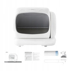 UbPet C41 samoczyszcząca smart kuweta dla kilku kotów do 13,5 kg aplikacja