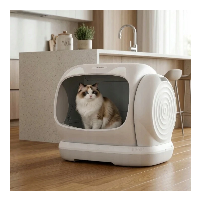 UbPet C41 samoczyszcząca smart kuweta dla kilku kotów do 13,5 kg aplikacja