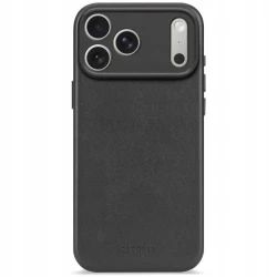 Decoded case etui skórzane plecki mocna obudowa iPhone 17 Pro MagSafe (black)