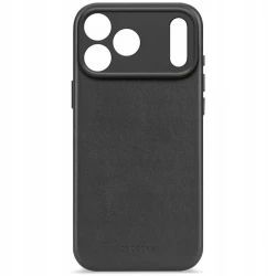Decoded case etui skórzane plecki mocna obudowa iPhone 17 Pro MagSafe (black)