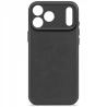 Decoded case etui skórzane plecki mocna obudowa iPhone 17 Pro MagSafe (black)