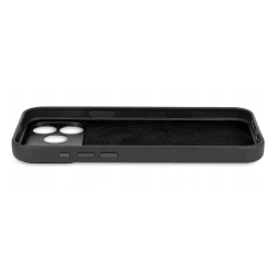 Decoded case etui skórzane plecki mocna obudowa iPhone 17 Pro MagSafe (black)