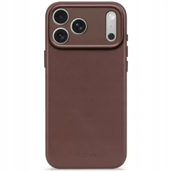 Decoded case etui skórzane plecki mocna obudowa iPhone 17 Pro MagSafe (chocolat brown)