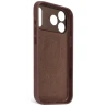 Decoded case etui skórzane plecki mocna obudowa iPhone 17 Pro MagSafe (chocolat brown)