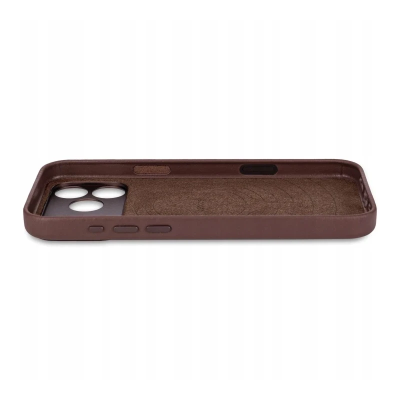 Decoded case etui skórzane plecki mocna obudowa iPhone 17 Pro MagSafe (chocolat brown)